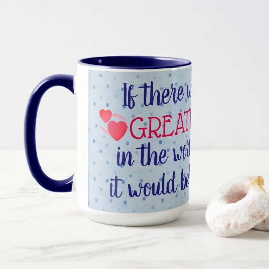 beste Mutter Tasse (Mit Donut)