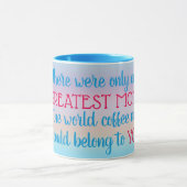 beste Mutter Tasse (Zentrum)