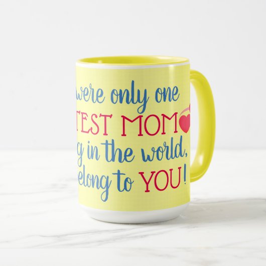 beste Mutter Tasse (VorderseiteRechts)