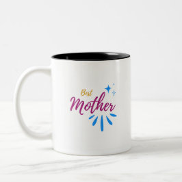 BESTE MUTTER-TASSE FÜR MUTTER ZWEIFARBIGE TASSE