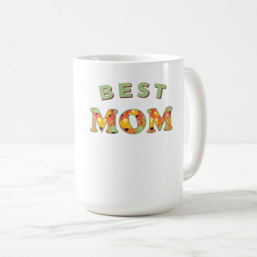 Beste-Mutter-Tasse Kaffeetasse (VorderseiteRechts)