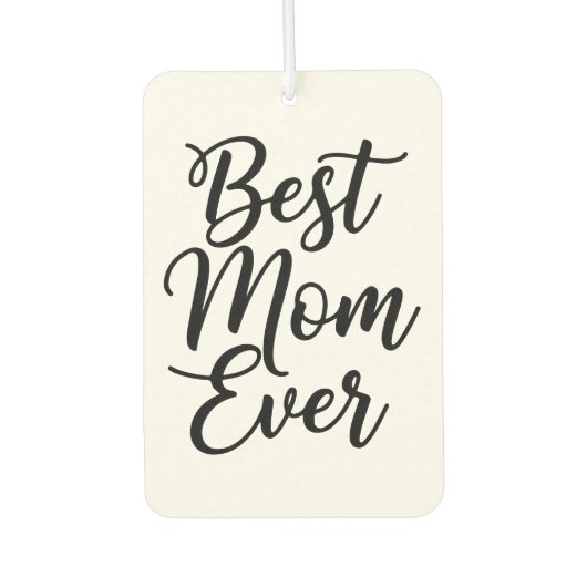Beste Mutter überhaupt 1 Benutzerdefiniertes Schwa Autolufterfrischer (Vorderseite)