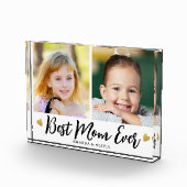 Beste Mutter überhaupt 2 Bilder Collage Herz Erinn Fotoblock (Rechts)