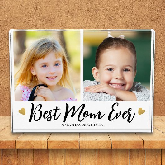 Beste Mutter überhaupt 2 Bilder Collage Herz Erinn Fotoblock