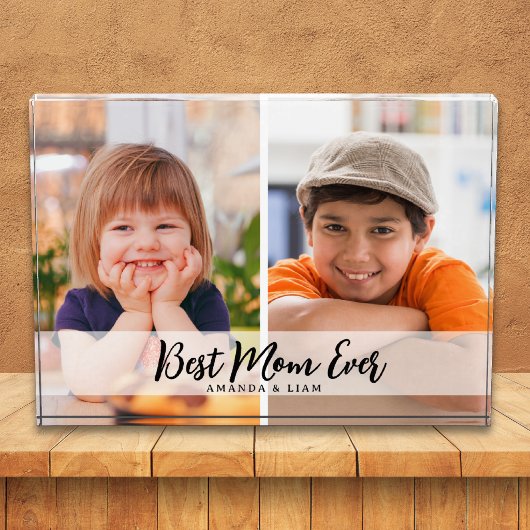 Beste Mutter überhaupt 2 Bilder Collage Personalis Fotoblock