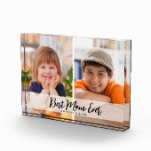 Beste Mutter überhaupt 2 Bilder Collage Personalis Fotoblock (Rechts)
