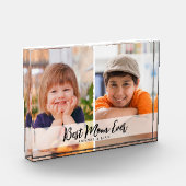 Beste Mutter überhaupt 2 Bilder Collage Personalis Fotoblock (Links)