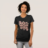 Beste Mutter überhaupt 3D-Blumendesign | Geschenk  T-Shirt (Vorne ganz)