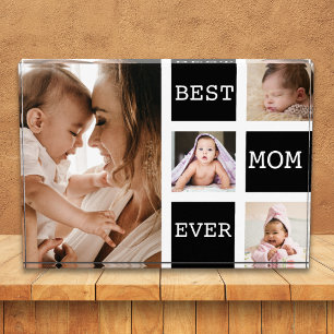 Beste Mutter überhaupt 4 Bilder Collage Schwarz We Fotoblock