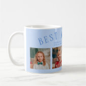 Beste Mutter überhaupt 4-Foto Eisblau Muttertag Kaffeetasse (Links)