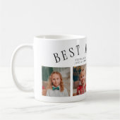 Beste Mutter überhaupt 4-Foto Weiße Muttertag  Kaffeetasse (Links)