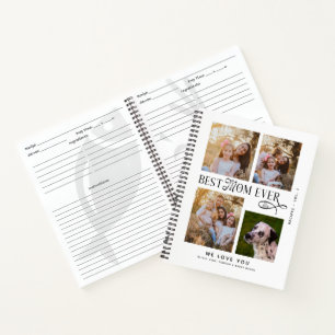 Beste Mutter überhaupt 4 Fotos Muttertagsgeschenke Notizblock