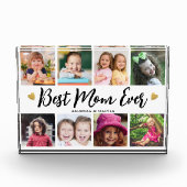 Beste Mutter überhaupt 8 Bilder Collage Herz Erinn Fotoblock (Vorderseite)