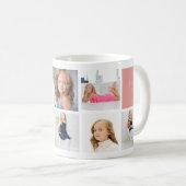 Beste Mutter überhaupt 8 Foto-Kaffeetasse Kaffeetasse (VorderseiteRechts)