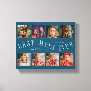 Beste Mutter überhaupt 8-Foto-Raster Muttertag T Leinwanddruck