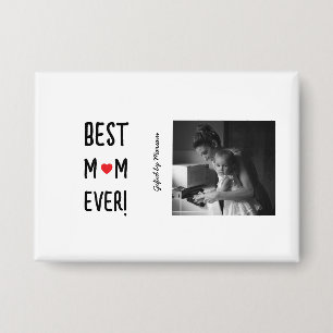 Beste Mutter überhaupt Anpassbarer Name Button