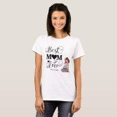 Beste Mutter überhaupt, benutzerdefinierter Name | T-Shirt (Vorne ganz)