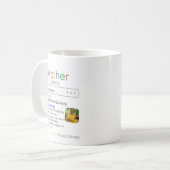 Beste Mutter überhaupt – Bestätigt durch Suchergeb Kaffeetasse (Vorderseite Links)