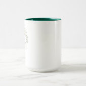 Beste Mutter überhaupt Botanischer Name Typografie Tasse (Zentrum)