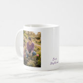 Beste Mutter überhaupt Bunter Blumenbecher Kaffeetasse (Vorderseite Links)