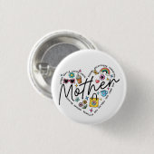 Beste Mutter überhaupt  Button (Vorne & Hinten)