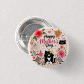 Beste Mutter überhaupt Button (Vorne & Hinten)
