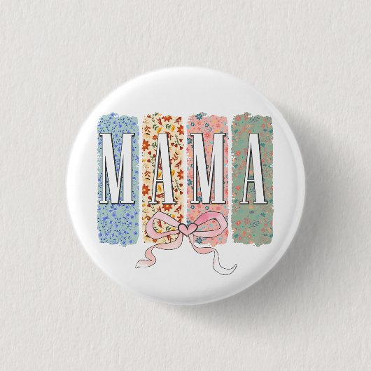 Beste Mutter überhaupt Button (Vorderseite)