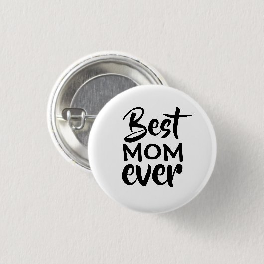 Beste Mutter überhaupt Button (Vorne & Hinten)