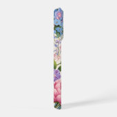 Beste Mutter überhaupt | Elegante Pfingstrose Blum iPhone Hülle (Rechte Seite)