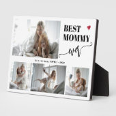 Beste Mutter überhaupt Foto-Collage Andenken Fotoplatte (Seite)