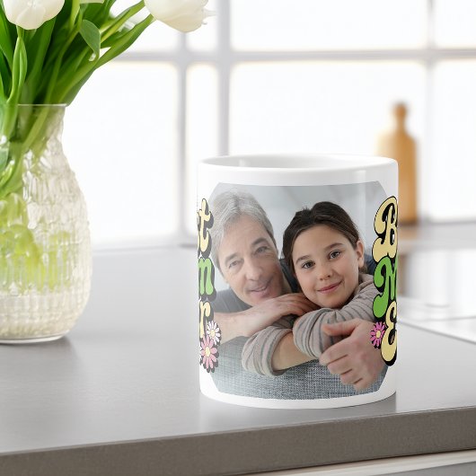 Beste Mutter überhaupt Foto Muttertag Jumbo-Tasse