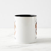 Beste Mutter überhaupt Foto Muttertag Zweifarbige Tasse (Mittel)