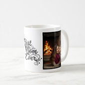 Beste Mutter überhaupt funkelnde Sterne 2 Foto-And Kaffeetasse (VorderseiteRechts)