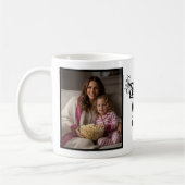 Beste Mutter überhaupt funkelnde Sterne 2 Foto-And Kaffeetasse (Links)