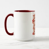 Beste Mutter überhaupt Gold 3D Design | Elegantes Tasse (Links)