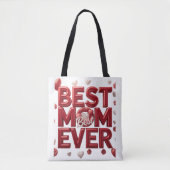 Beste Mutter überhaupt Herz-Design | Romantischer Tasche (Vorderseite)