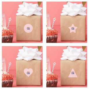 Beste Mutter überhaupt Herzen & Blumen Runder Aufkleber