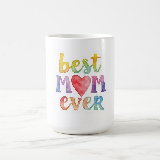 Beste Mutter überhaupt - individuell zugeschnitten Kaffeetasse (Mittel)