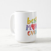 Beste Mutter überhaupt - individuell zugeschnitten Kaffeetasse (Vorderseite Links)