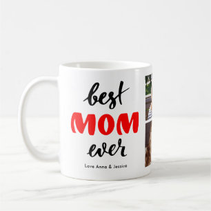 Beste Mutter überhaupt, individuelle Fotocollage z Kaffeetasse
