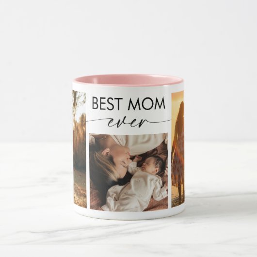 Beste Mutter überhaupt Individuelle Fototasse Tasse (Zentrum)