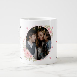 Beste Mutter überhaupt, individuelles Foto & Name Jumbo-Tasse