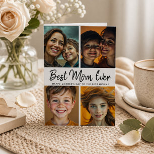 Beste Mutter überhaupt   Individuelles Foto zum Mu Karte