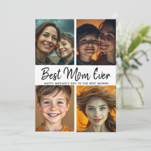 Beste Mutter überhaupt   Individuelles Foto zum Mu Karte
