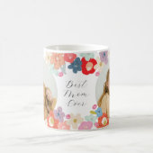 Beste Mutter überhaupt, individuelles Fotogeschenk Kaffeetasse (Mittel)