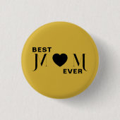 Beste Mutter überhaupt Inspirations-Button-Geschen Button (Vorderseite)