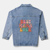 Beste Mutter überhaupt Jeansjacke (Rückseite)