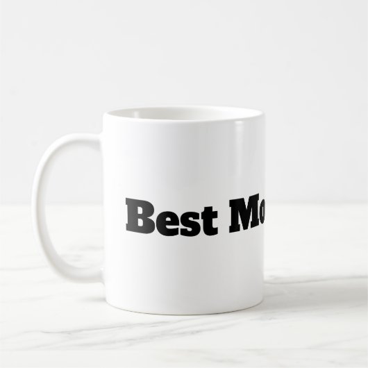 Beste Mutter überhaupt Kaffeetasse (Links)