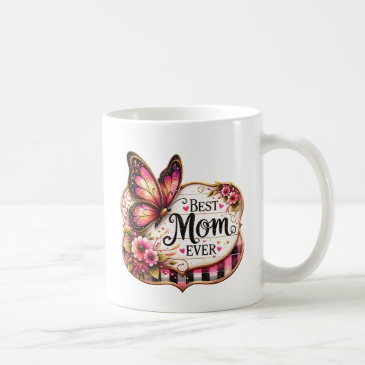 Beste Mutter überhaupt Kaffeetasse (Rechts)