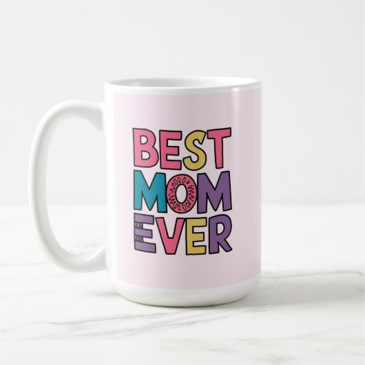 Beste Mutter überhaupt Kaffeetasse (Links)